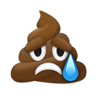 Crying Poop Emoji