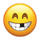 Missing Tooth Emoji