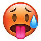 Overheated Emoji