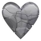 Stone Heart Emoji