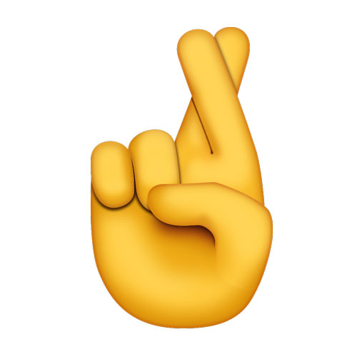 Image result for emoji crossed fingers