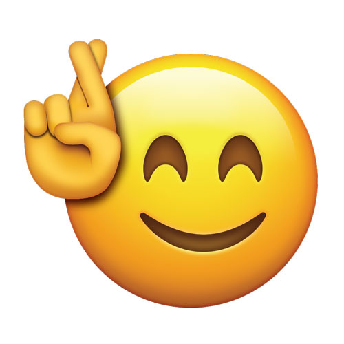 Image result for fingers crossed emoji