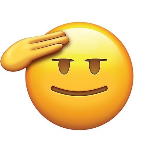 Emoji Request - SalutingEmoji