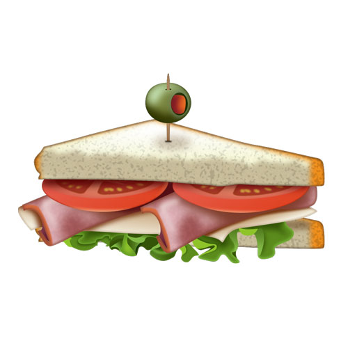 Image result for ham sandwich emoji