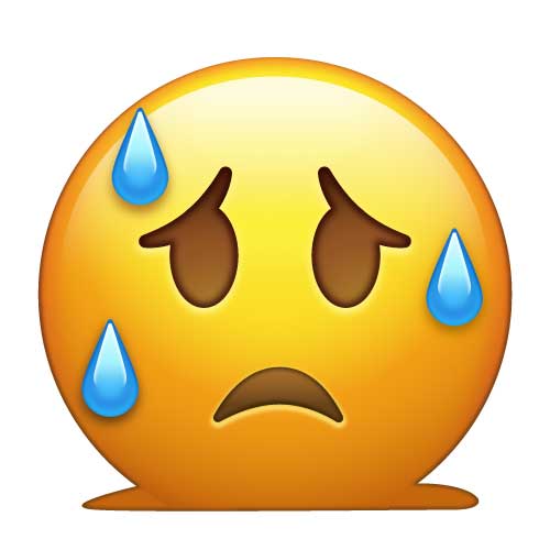 Sweat emoi sales