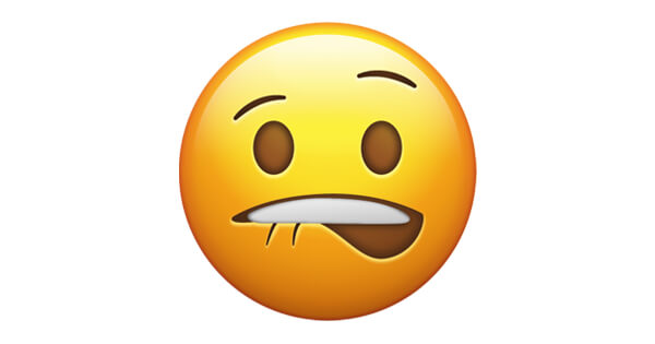 Biting Lips Emoji Meme - Infoupdate.org