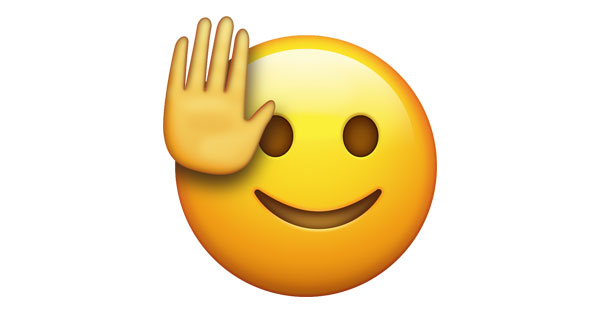 high five smiley face